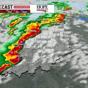 Severe Weather Alerts: Thunderstorms Expected Today in Indiana - Thumbnail