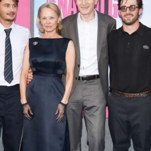 Pamela Anderson Shines at The Naked Gun Premiere with Family Support - Thumbnail