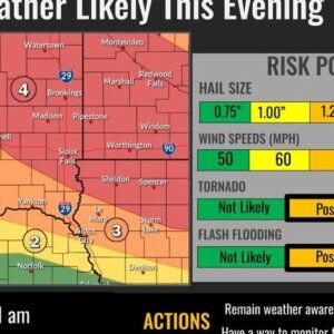 Severe Thunderstorm Warning Hits Sioux Falls: Residents Urged to Stay Aware - Thumbnail