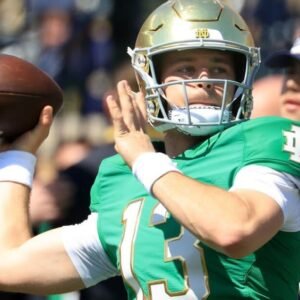 CJ Carr Named Starting QB for Notre Dame’s Season Opener - Thumbnail