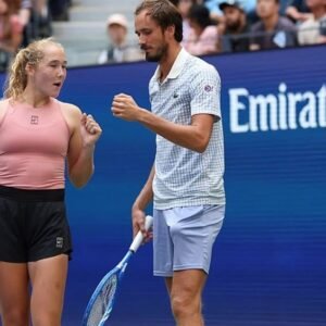 Danilović Strives in U.S. Open Mixed Doubles Championship - Thumbnail