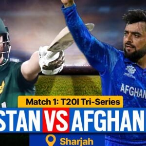 High-Stakes Showdown: Pakistan vs Afghanistan T20I Clash - Thumbnail