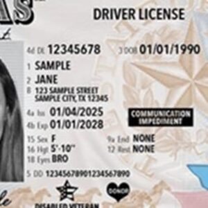 Texas Drivers License: Enhanced Security Features Rolled Out - Thumbnail