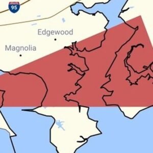 Tornado Warning Issued as Waterspout Confirmed Near Bowleys Quarters - Thumbnail