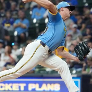 Brewers Sweep Angels 5-2 in Dominant Team Effort - Thumbnail