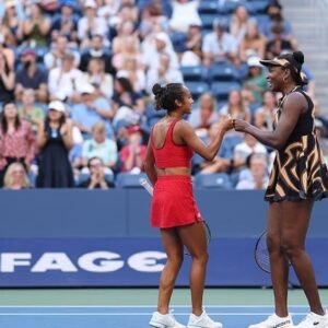 Venus Williams and Leylah Fernandez Shine in U.S. Open Doubles - Thumbnail