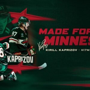 Kirill Kaprizov Signs Major Contract Extension with Minnesota Wild - Thumbnail