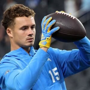 Ladd McConkey Honors His Grandfather in Every Game with Special Towel - Thumbnail
