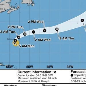 NOAA Hurricane Forecast: Gabrielle Reshapes the Atlantic Landscape - Thumbnail