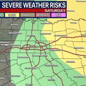 Severe Weather Forecast: Strong Storms Coming to Dallas This Weekend - Thumbnail