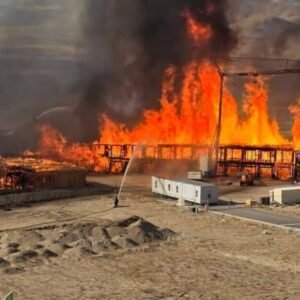 Lehi Fire Engulfs Under-Construction Apartments in Utah - Thumbnail