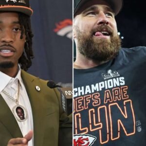 Taylor Swift Taunted by Broncos Player Jahdae Barron After Chiefs Loss - Thumbnail