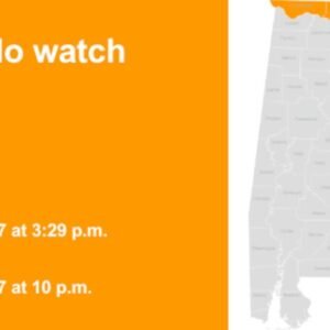 Tornado Watch Issued for North Alabama: What You Need to Know - Thumbnail