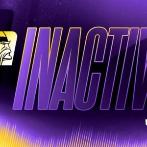 Vikings vs. Lions: Inactives List for Week 9 of 2025 - Thumbnail