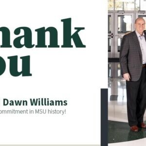Historic $401 Million Commitment from Greg Williams to MSU Athletics - Thumbnail