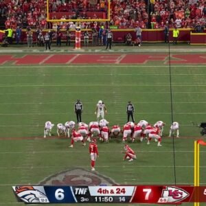 Harrison Butker Shines in Chiefs’ Battle Against Broncos - Thumbnail