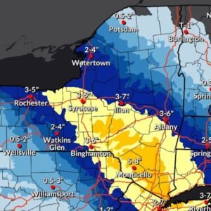 Severe Weather Alert: Heavy Snow and Ice Impacting Upstate NY - Thumbnail