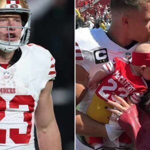 Christian McCaffrey Welcomes Baby Girl Colette with Olivia Culpo - Thumbnail