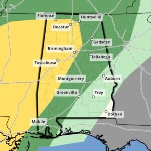 Alabama Faces Flash Flood Warning Due to Severe Storms - Thumbnail