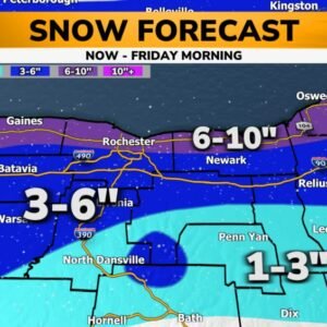 Rochester Weather: Yellow Alert for Snow and Frigid Conditions - Thumbnail