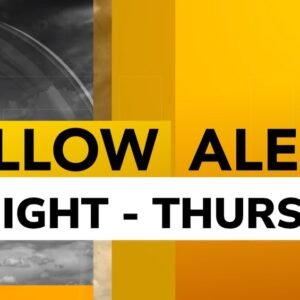 Yellow Alert: Snow Weather Forecast and Slick Road Conditions Ahead - Thumbnail