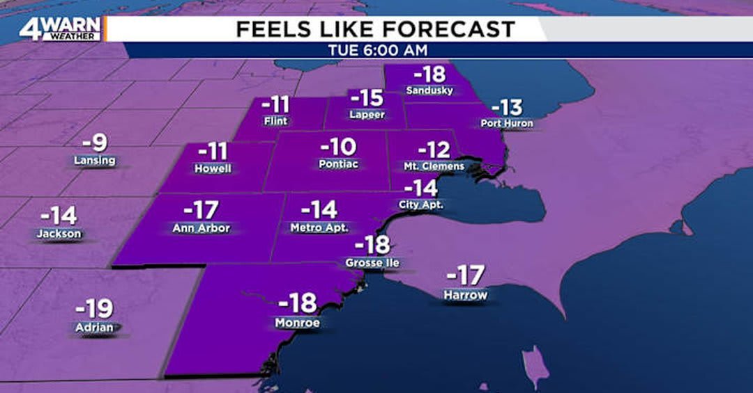 Winter Storm Warning: Dangerous Cold Weather Hits Metro Detroit