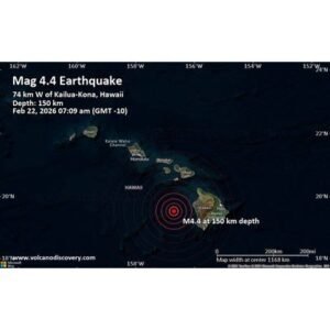 Moderate Earthquake Now: 4.4 Magnitude Near Kailua-Kona, Hawaii - Thumbnail