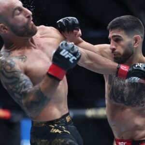 Ilia Topuria Solidifies His Place as the No. 2 Featherweight in History - Thumbnail