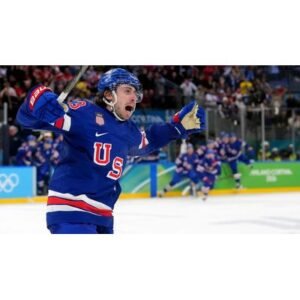 Quinn Hughes Shines in Overtime Thrill for Team USA at Olympics - Thumbnail