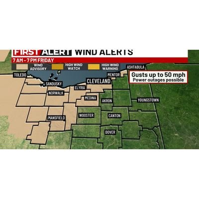 Severe Wind Advisory: Preparing for High Winds in Northeast Ohio
