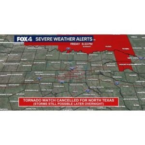 Severe Dallas Weather: Tornado Watches and Heavy Rains Expected - Thumbnail