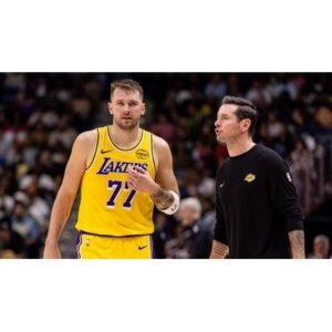 Lakers’ Redick Addresses Sideline Tiff with Doncic: A Normal Moment - Thumbnail