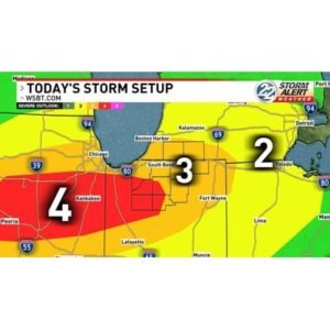 Severe Weather Alert: South Bend Faces Tornadoes and Storms - Thumbnail