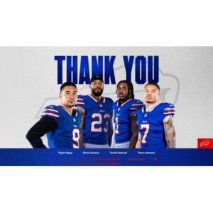 Buffalo Bills Bid Farewell to Taron Johnson After Eight Seasons - Thumbnail
