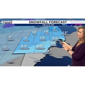 High Wind Watch for SE Michigan: Snow and Winter Weather Ahead - Thumbnail