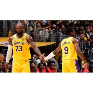 Historic Moment: Bronny James and LeBron Make Playoff History - Thumbnail