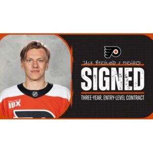 Philadelphia Flyers Sign Jack Berglund to Entry-Level Contract - Thumbnail