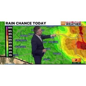 Upcoming Rain: Your Weather Forecast Today for Arizona - Thumbnail