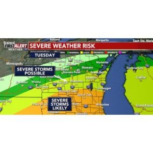 Severe Weather Tornado Warning for Central Wisconsin This Week - Thumbnail