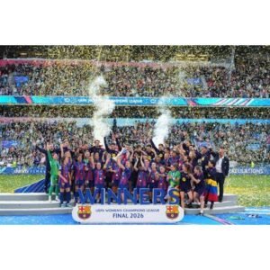 Barcelona FC Dominates Lyon in Women’s Champions League Final - Thumbnail