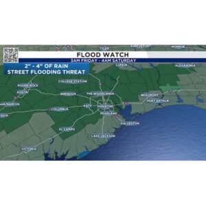 Severe Weather Alert: Flash Flood Warning for Houston Area - Thumbnail