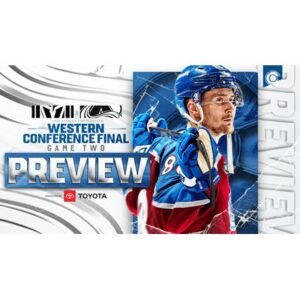 Avalanche Seek Redemption Against Golden Knights in Game Two - Thumbnail