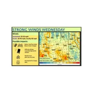 High Wind Warning: Spokane Counties Prepare for Possible Power Outages - Thumbnail
