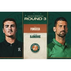 Novak Djokovic Faces Rising Star Joao Fonseca at Roland-Garros - Thumbnail