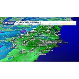 Heavy Rain from Tropical Storm Arthur Hits North Carolina - Thumbnail