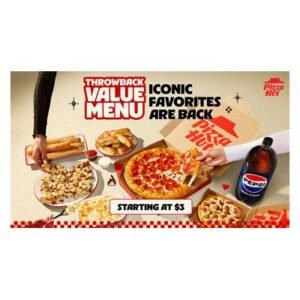 Pizza Hut Reveals Exciting New Throwback Value Menu! - Thumbnail