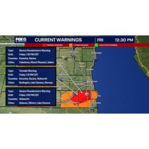 Severe Thunderstorm Watch Issued: Urgent Alert for Wisconsin - Thumbnail