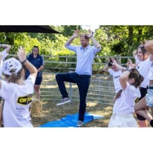 Prince Harry’s Shocking Goat Yoga Experience at UK Festival - Thumbnail
