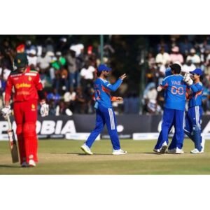 Historic India vs Zimbabwe T20I: India Aims for Clean Sweep - Thumbnail