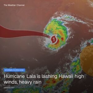 Urgent Hurricane Tracker Hawaii: Lala Batters Islands - Thumbnail